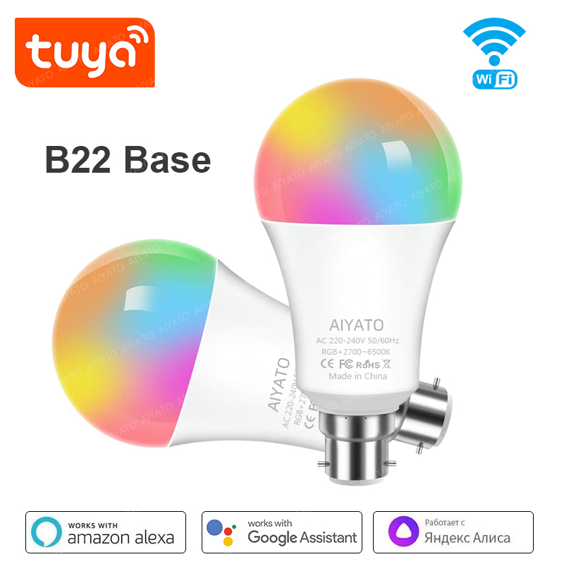 Candle Making Supplies Uk - B22 베이스 UK TUYA 와이파이 스마트