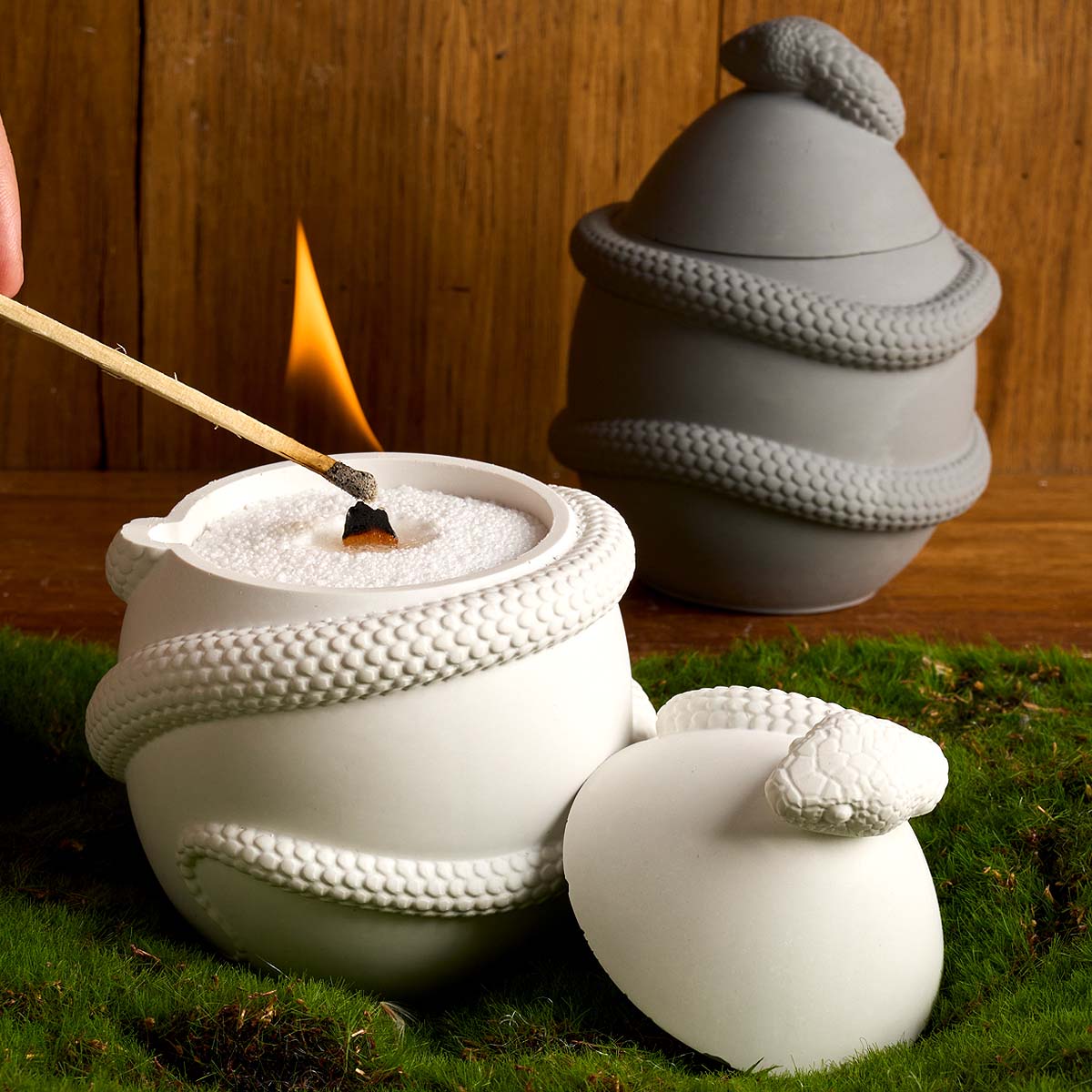 뚜껑 촛불 항아리와 뱀 계란 실리콘 금형 DIY 화분  - Candle Making Supplies Jars 리뷰 및 가격