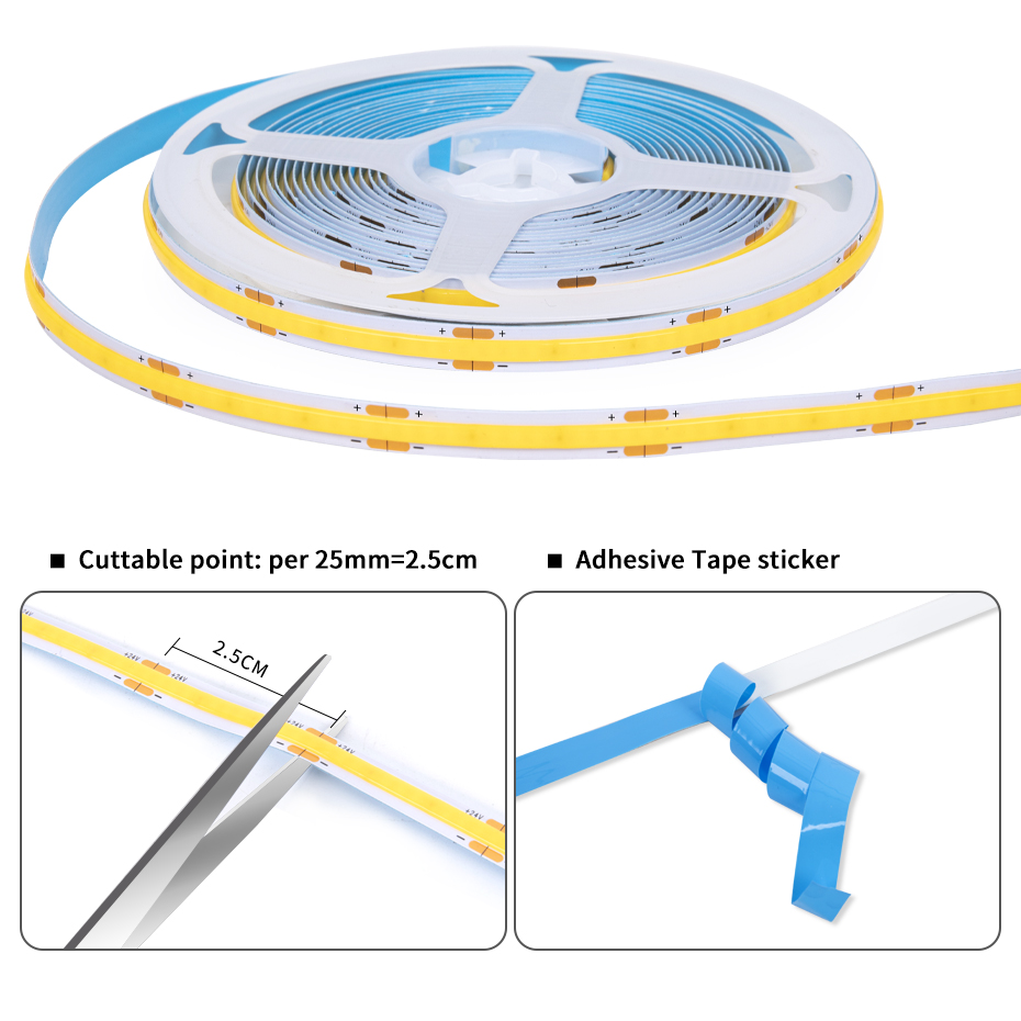 캐비닛 하부 조명 터치 디밍 가능 COB LED 스트립 - Candle Making Supplies Uk 리뷰 및 가격