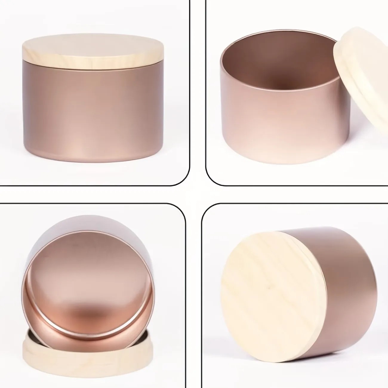 2026년 최고급 4온스 로즈골드 금속 캔들 용기, 나 - Candle Making Supplies Jars 리뷰 및 가격
