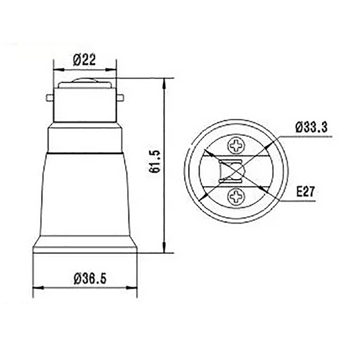 2Pcs 내화성 B22 ~ E27/E26 램프 홀더 어 - Candle Making Supplies Uk 리뷰 및 가격