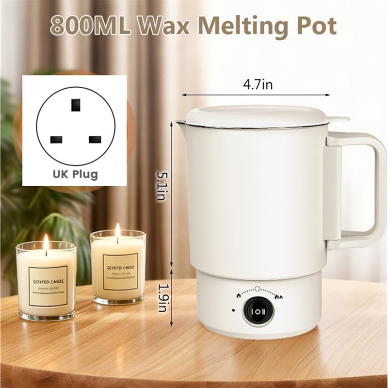 A49I-전기 왁스 용해 냄비 키트(온도계 포함), 양 - Candle Making Supplies Uk 리뷰 및 가격